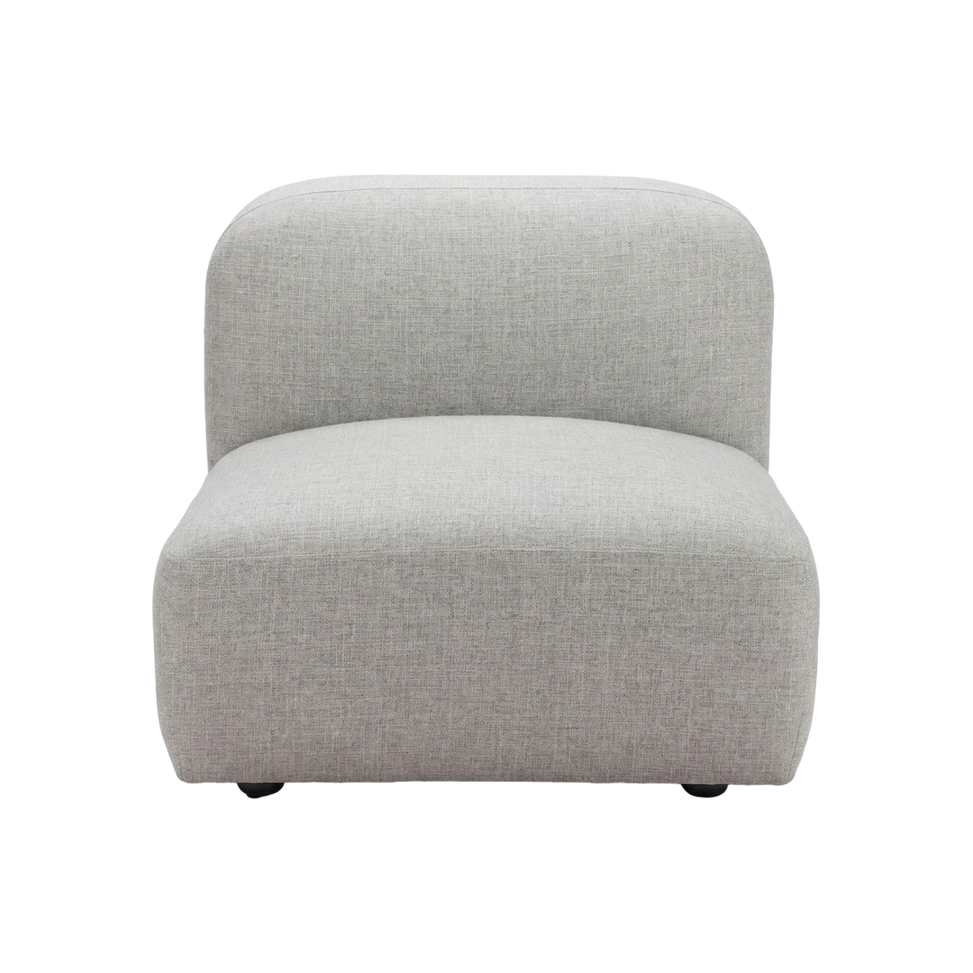 Biak Middle Chair Gray – Modern Comfortable Seating | Accent Chair | Trufairs