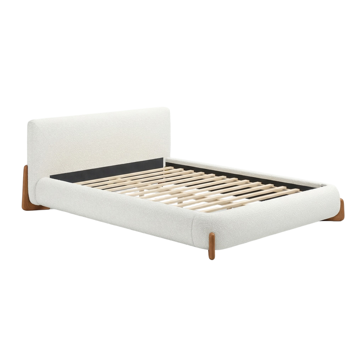 Elegance Upholstered Queen – Modern Bedroom Centerpiece | Queen Bed Frame | Trufairs