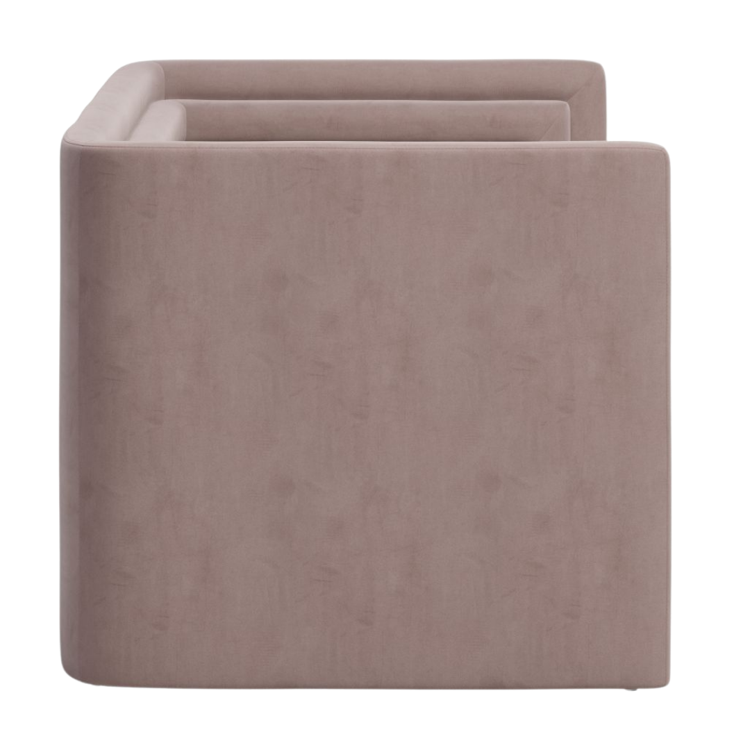 Urban Duo Loveseat – Plush Taupe Comfort | Modern Seating | Trufairs