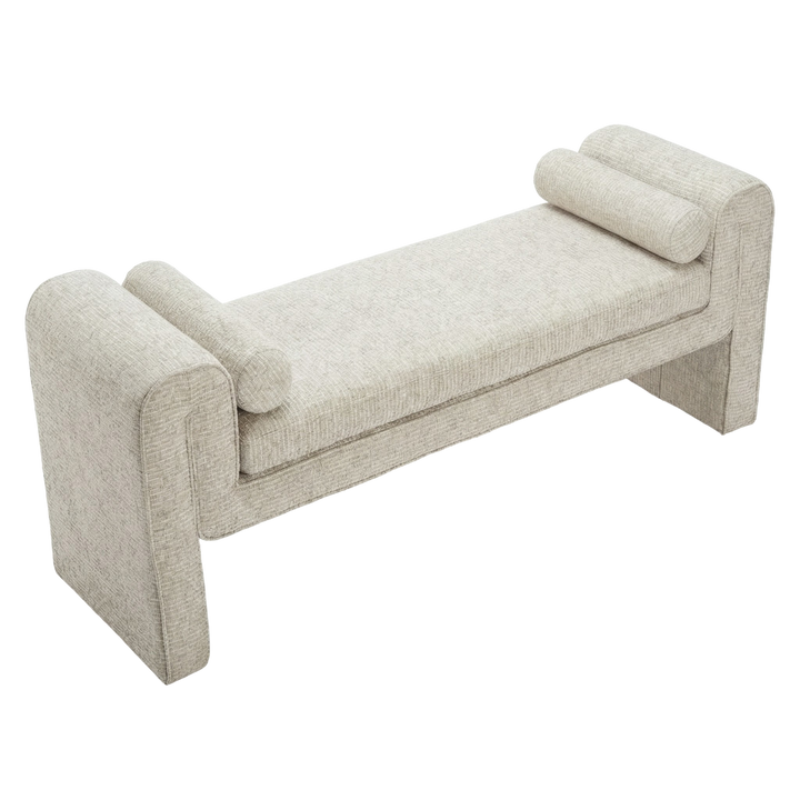 Metro Luxe Bench – Versatile Modern Accent | Upholstered Entryway Bench | Trufairs