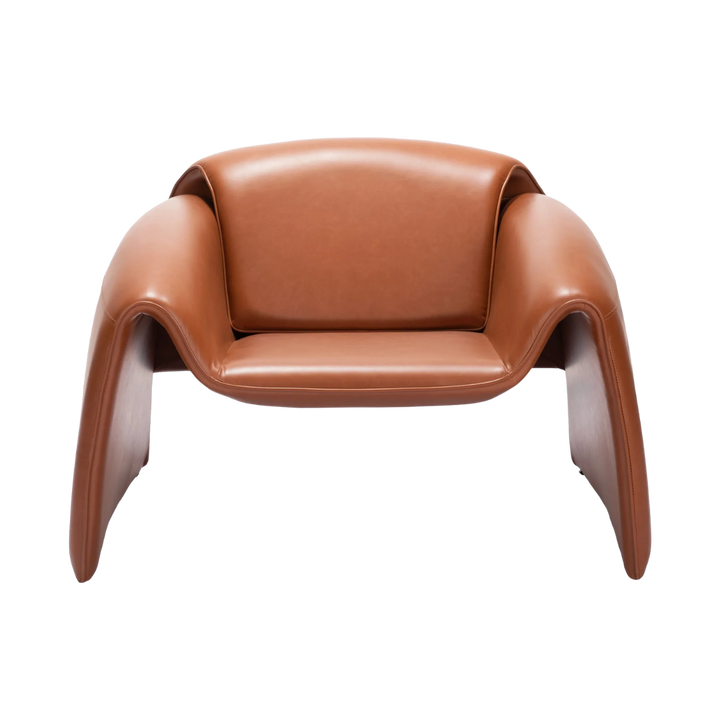 Horten Accent Chair Brown – Plush Contemporary Style | Designer Accent Seating | Trufairs