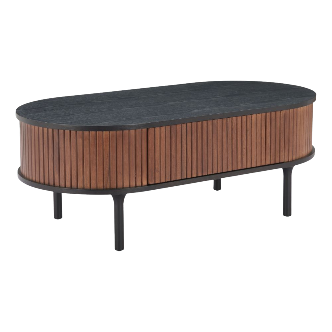 Koriana Black Walnut Coffee Table – Contemporary Elegance | Living Room Furniture | Trufairs