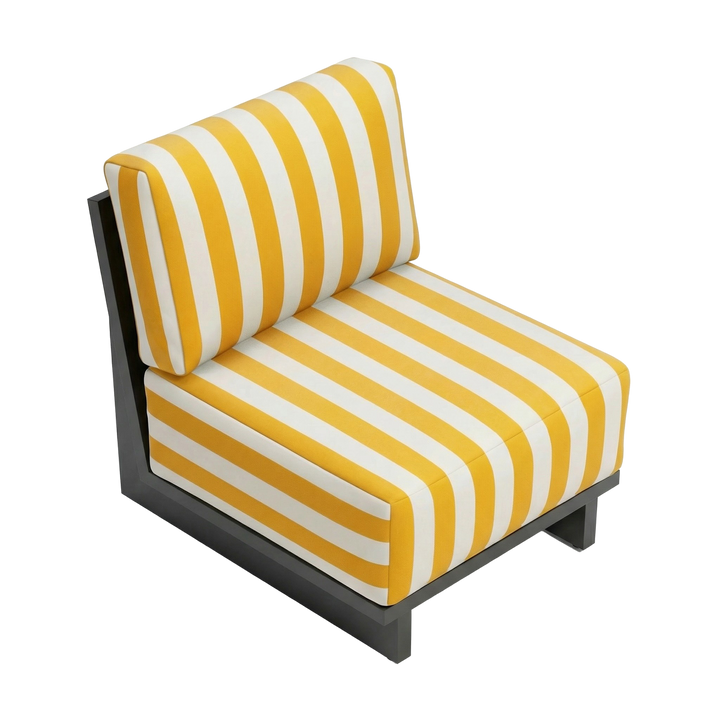 Shoreline Accent Chair Yellow – Vibrant Modern Outdoor Elegance | Accent Chair | Trufairs