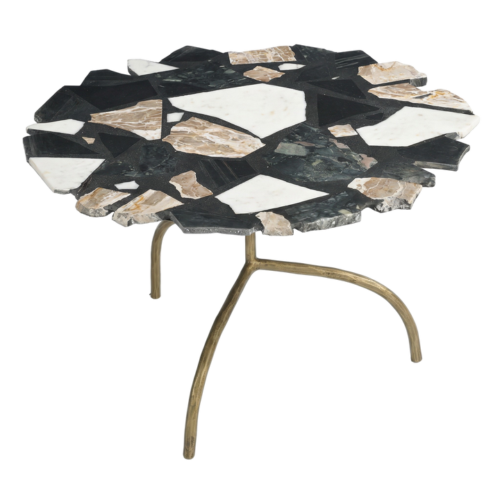 Vivid Terrazzo Coffee Table – Artistic Modern Accent | Multicolor Statement Table | Trufairs