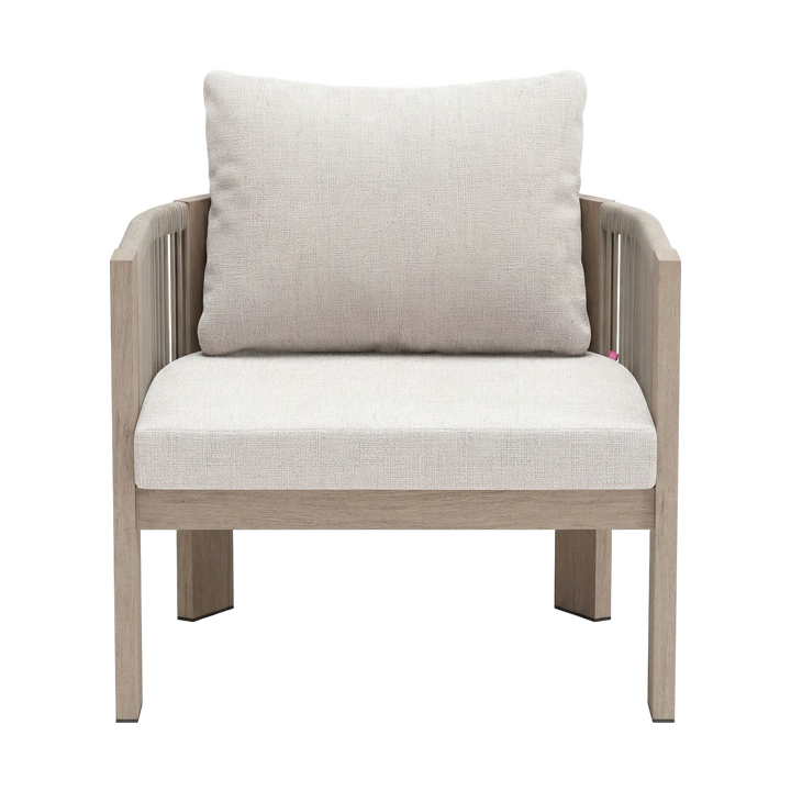 Rebel Accent Chair Beige – Durable Modern Outdoor Seating | Accent Chair | Trufairs