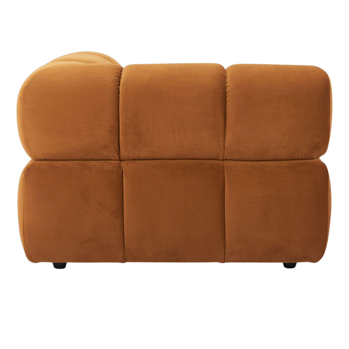 Rist Brown Corner Chair – Cozy Elegance & Support | Accent Chair | Trufairs