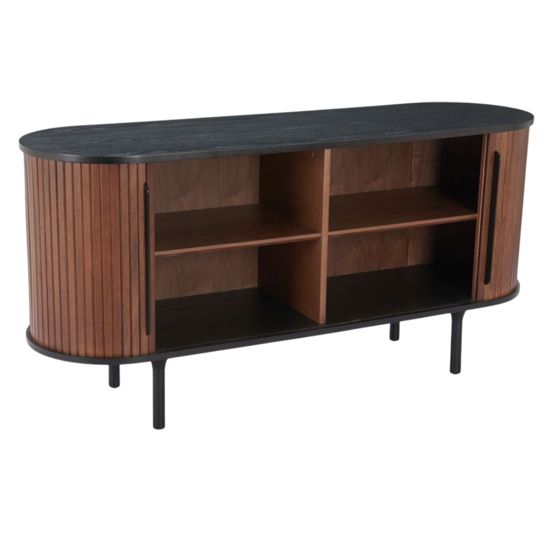 Koriana Black Walnut Sideboard – Stylish Storage & Display | Dining Room Furniture | Trufairs