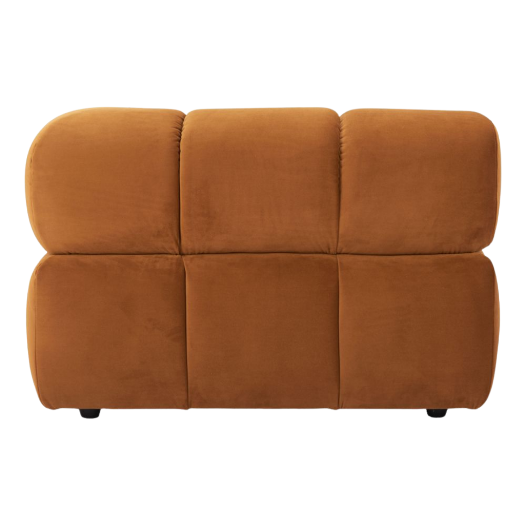 Rist Brown Middle Chair – Stylish Comfort & Support | Accent Chair | Trufairs