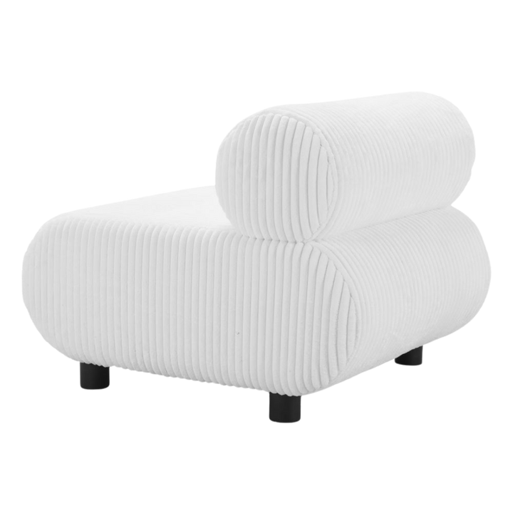 Rahat White Accent Chair – Elegant Comfort & Style | Living Room Furniture | Trufairs