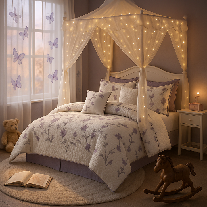 TEX Certified Floral Bedding