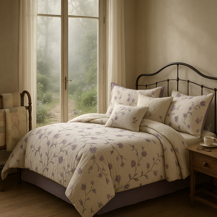 TEX Certified Floral Bedding