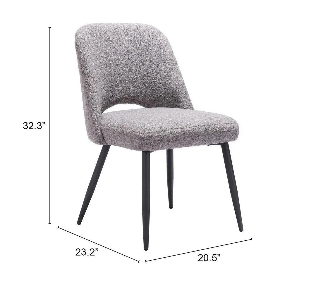 Teddy Dining Chair Gray