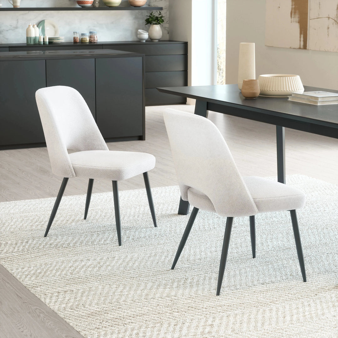 Teddy Dining Chair Ivory
