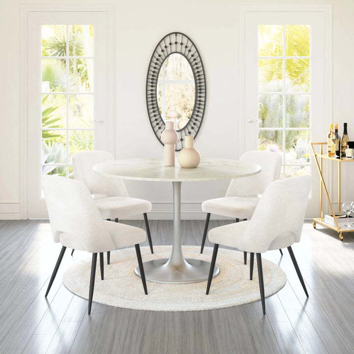 Teddy Dining Chair Ivory