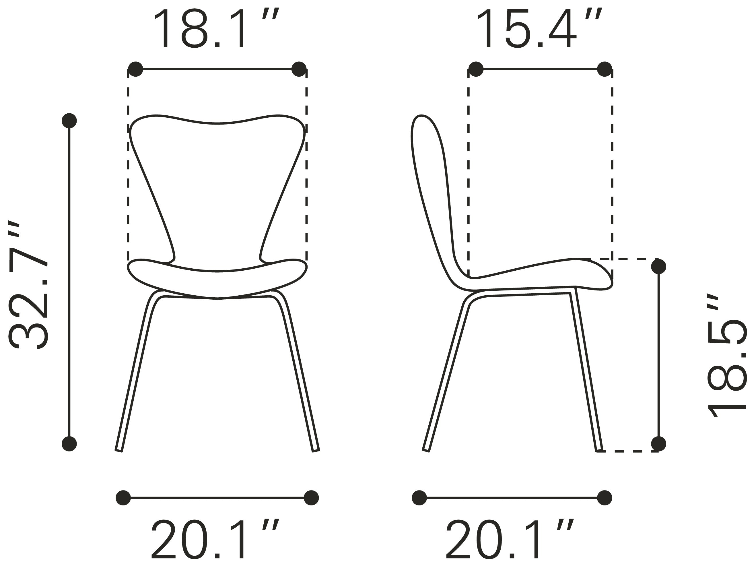 Thibideaux Dining Chair Ivory