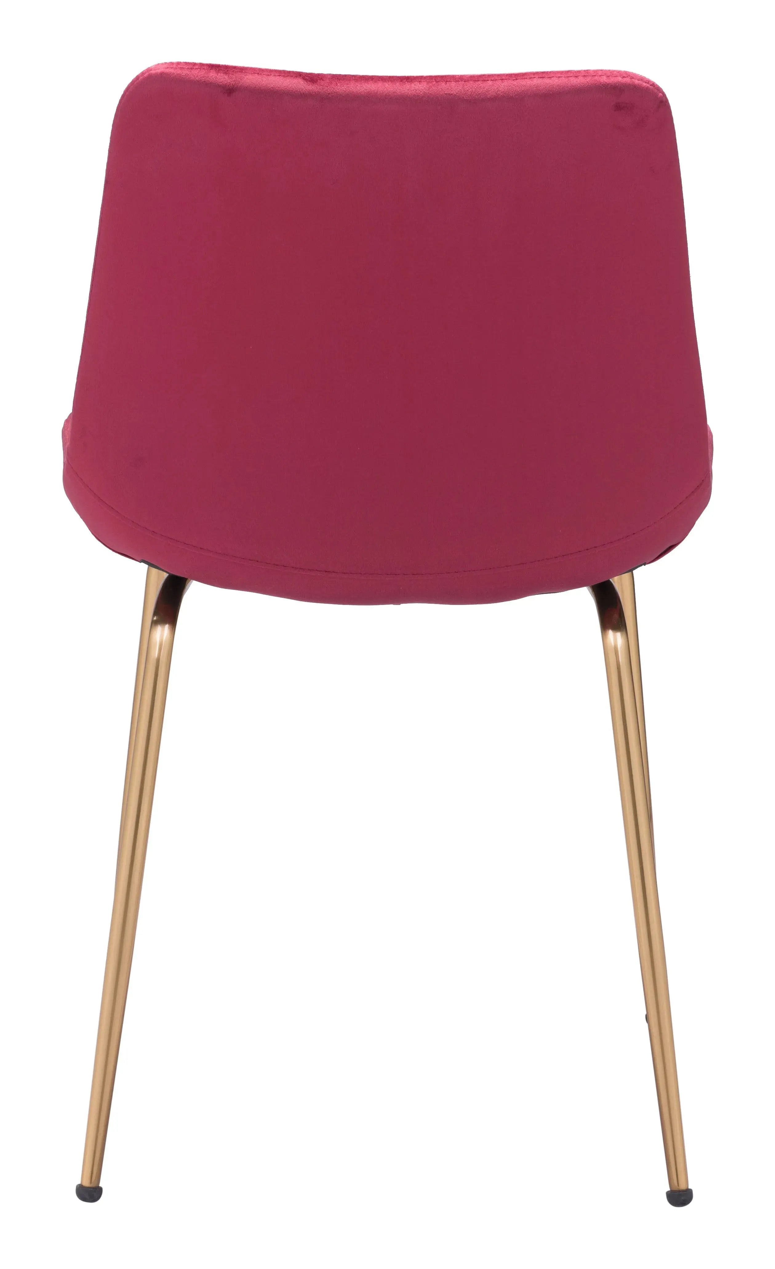 Tony Dining Chair Red & Gold