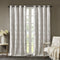 Ogee Knitted Jacquard Total Blackout Curtain Panel(Only 1 Pc Panel)