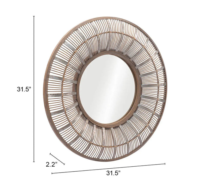Toto Mirror Antique Brown