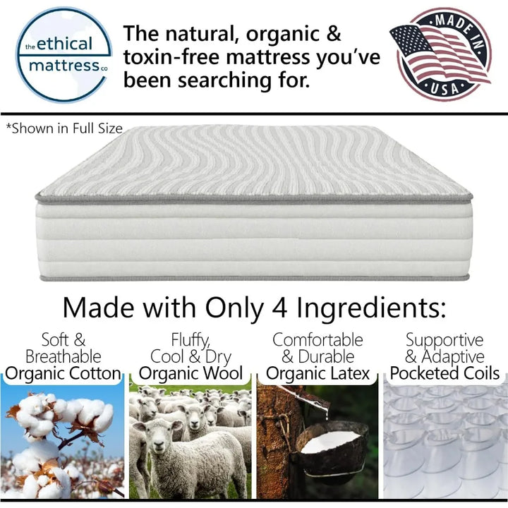 Toxin Free Hybrid Mattress