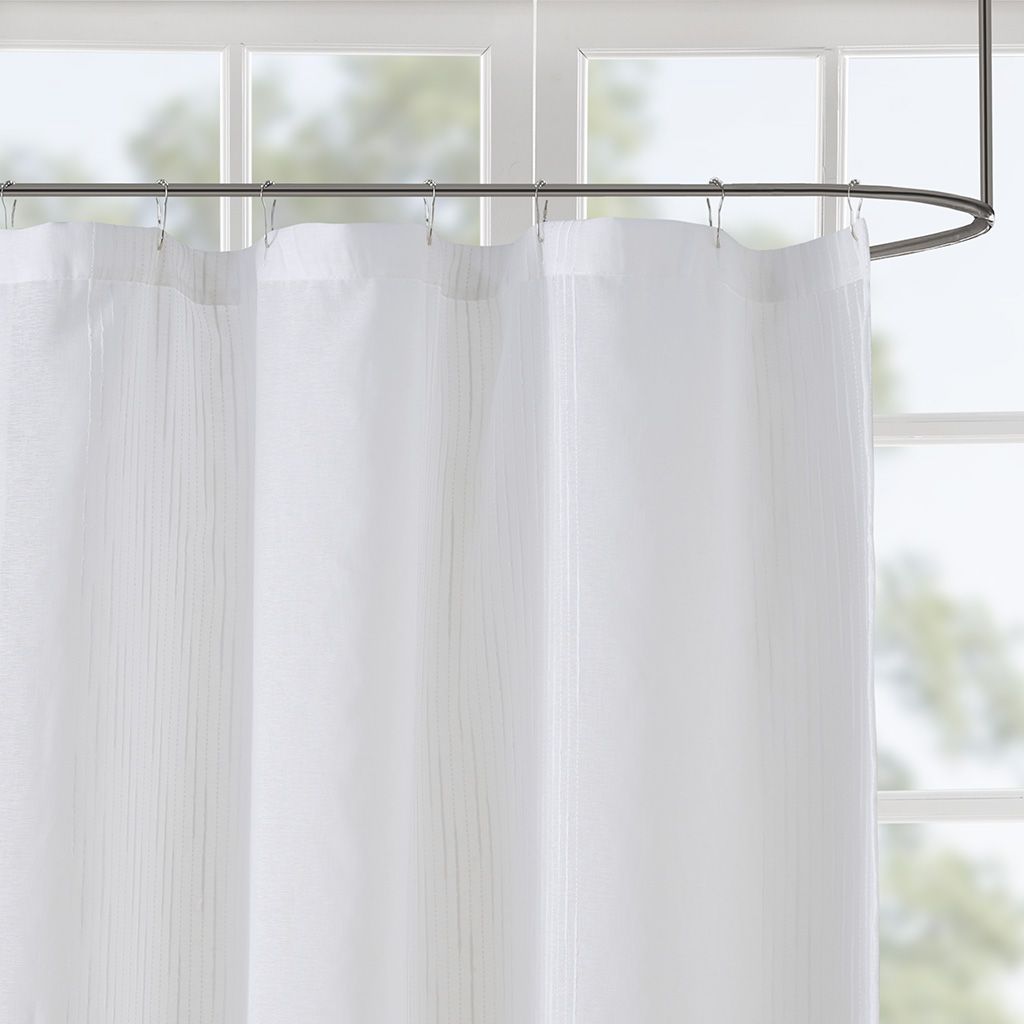 Transparent Bathroom Curtain
