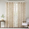 Palm Leaf Burnout Window Sheer(1 Sheer Curtain)