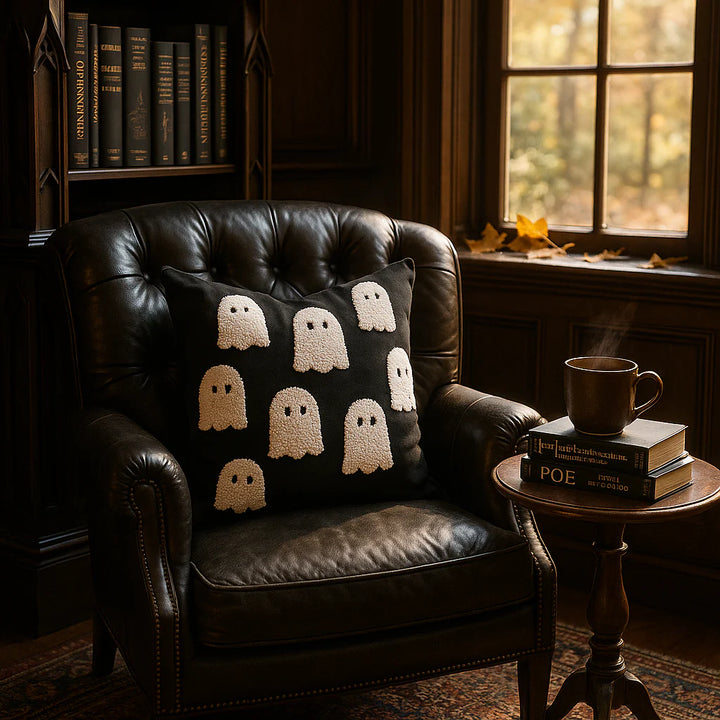Premium Tufted Throw Pillow Cover - Halloween and Fall Décor (20" x 20")