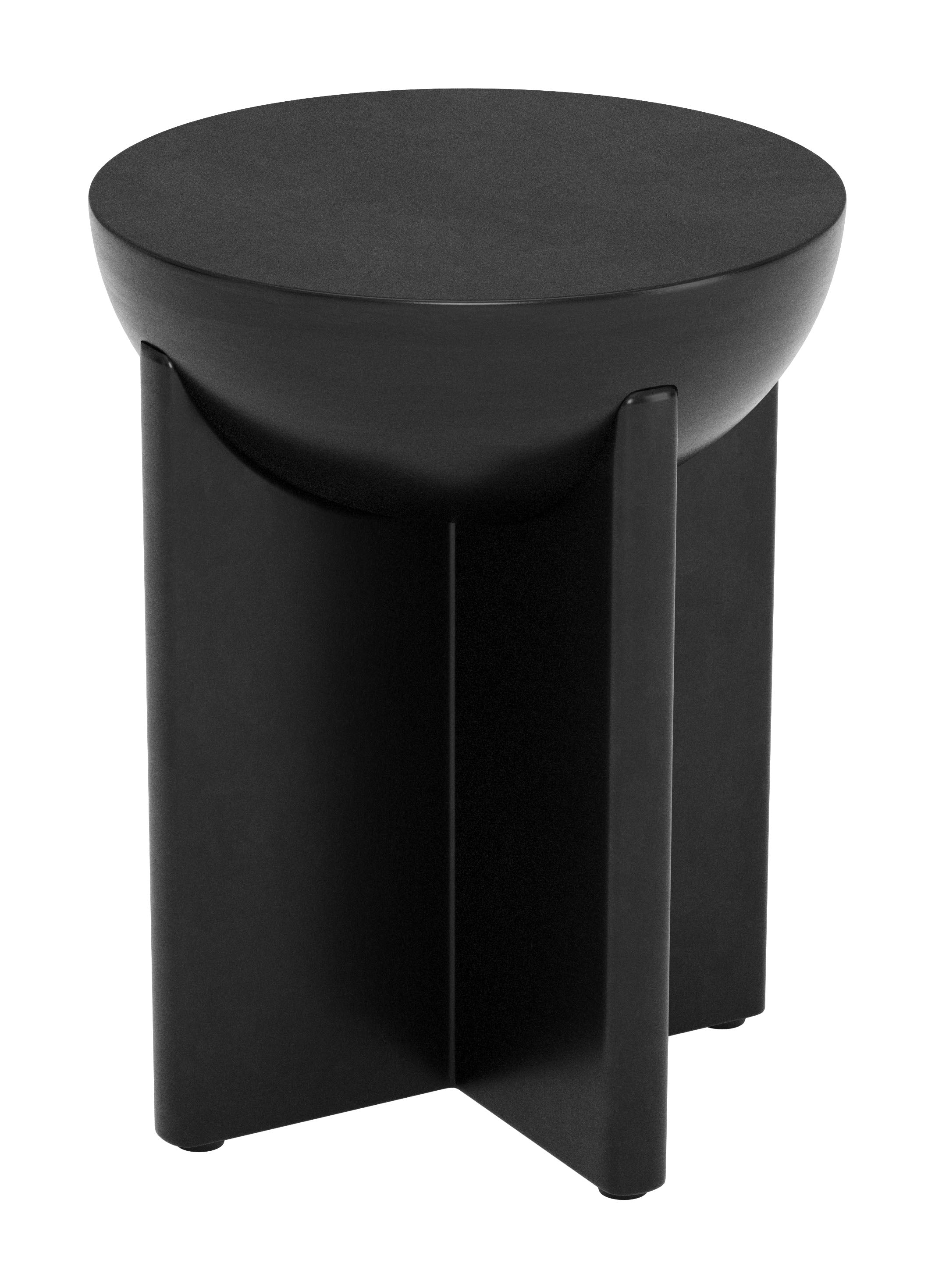 Tume Side Table Black