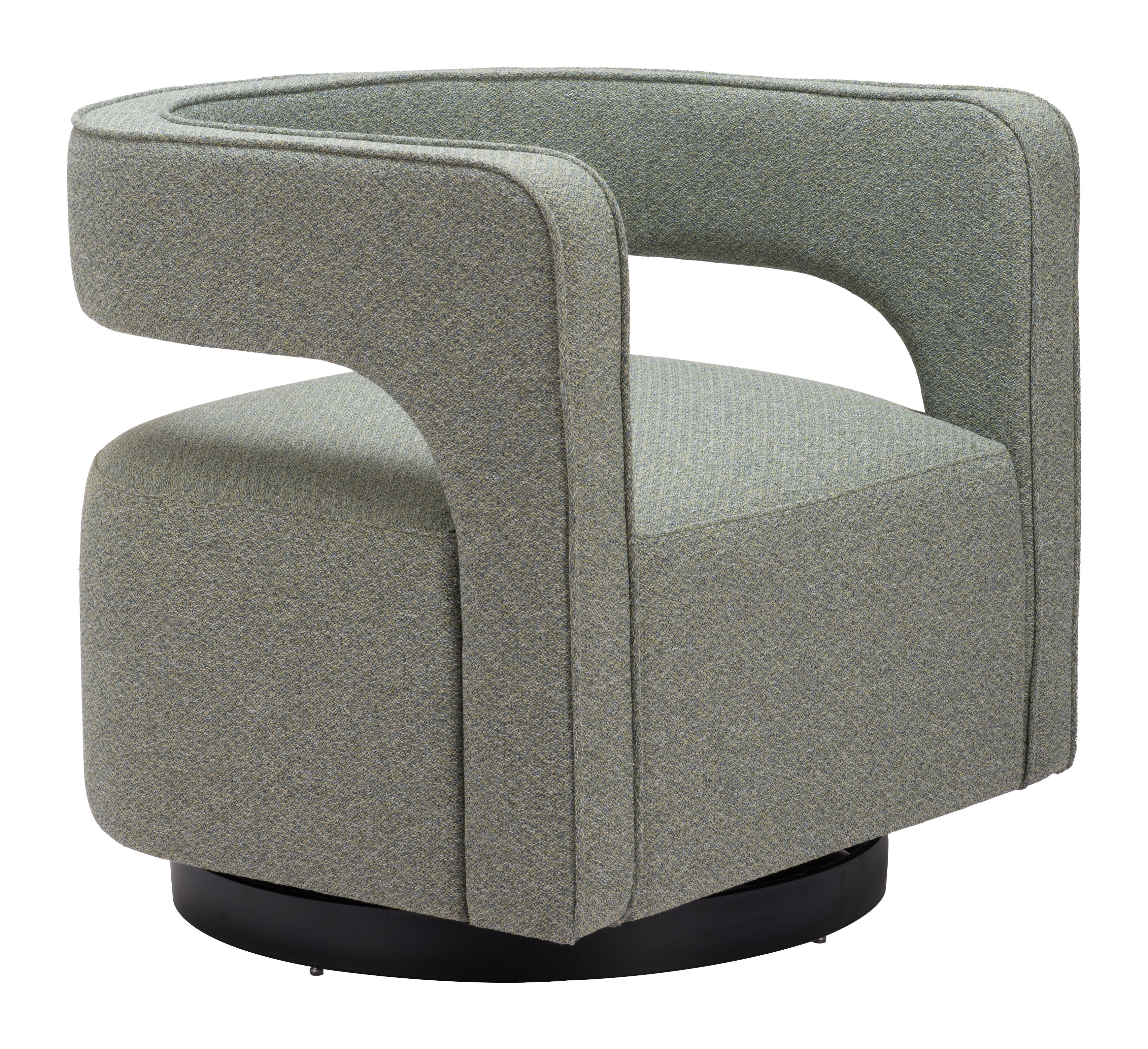 Turku Swivel Chair Sage