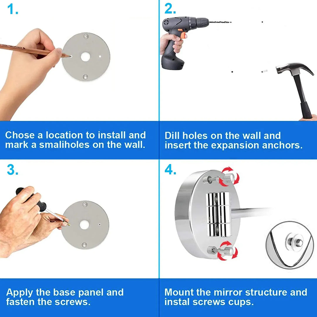 Two-Sided Magnifying Makeup