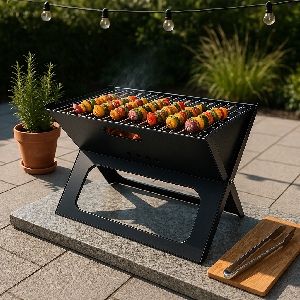 Ultra-Portable BBQ Charcoal Grill