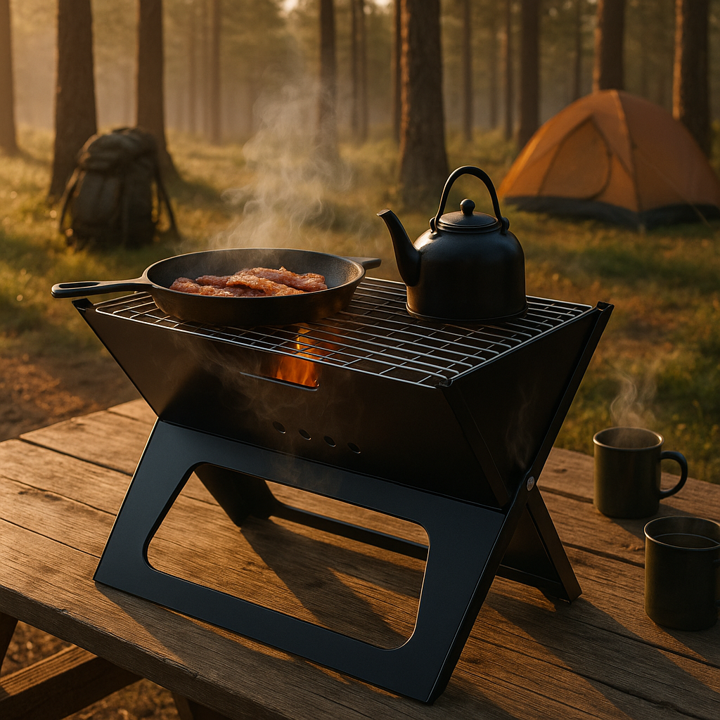 Ultra-Portable BBQ Charcoal Grill