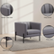Jess Accent Chair Gray