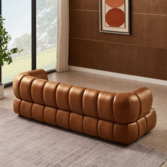 Upholstered Sofa Tan