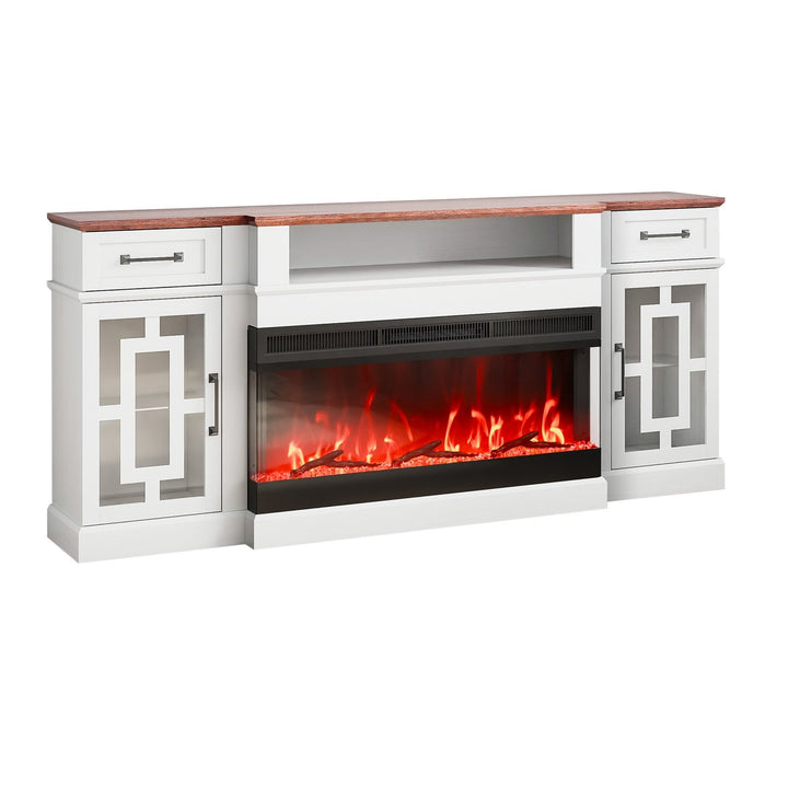 VEVOR 80" Fireplace TV Stand