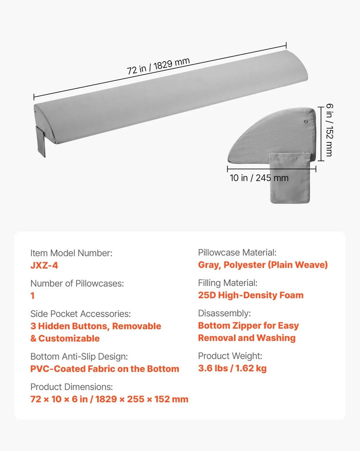 VEVOR Bed Wedge Pillow 