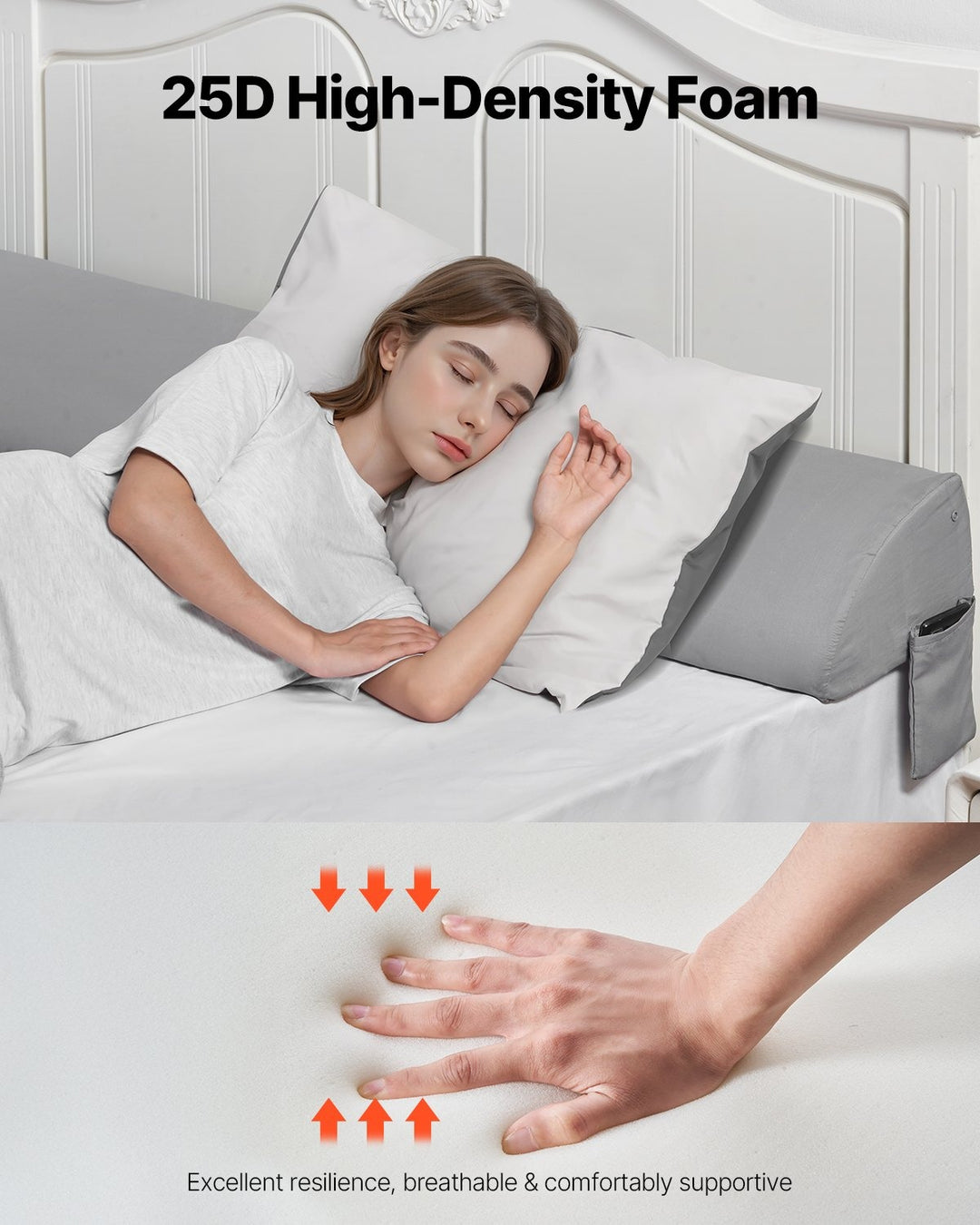 VEVOR Bed Wedge Pillow 