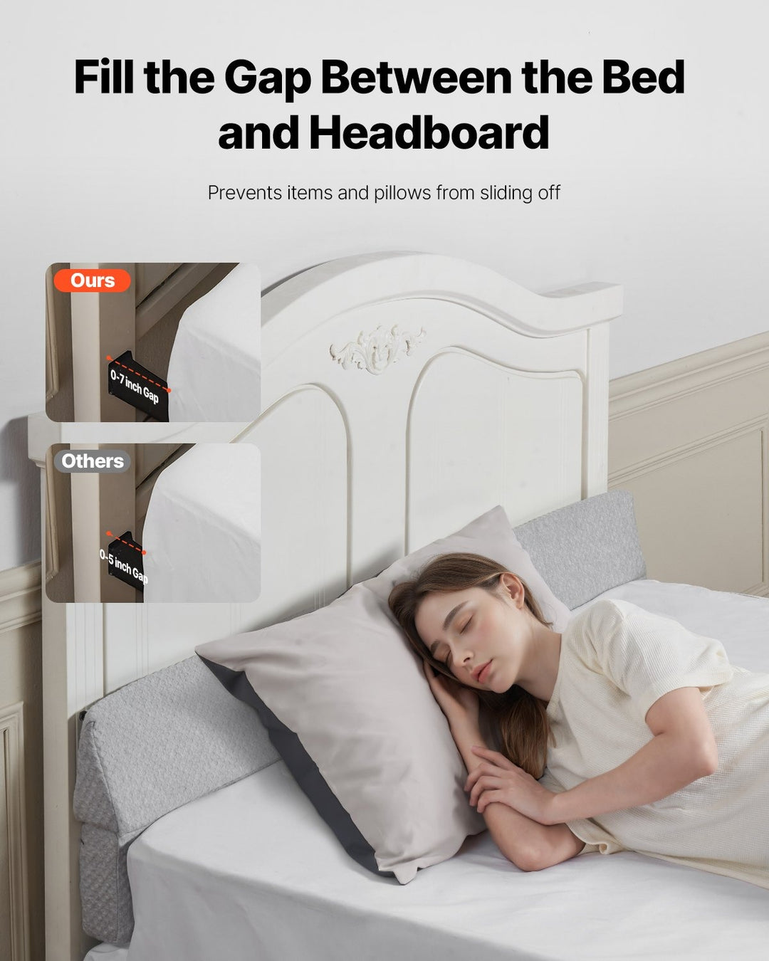 VEVOR Bed Wedge Pillow 