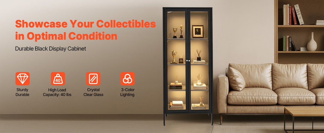 VEVOR Display Cabinet