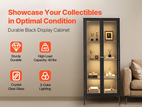 VEVOR Display Cabinet