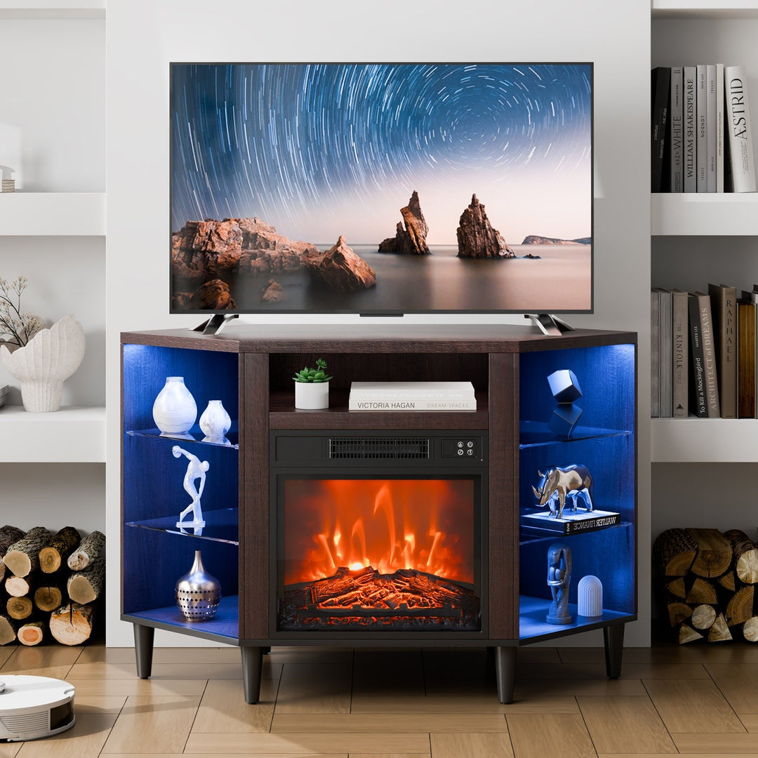 VEVOR Electric Fireplace TV Stand