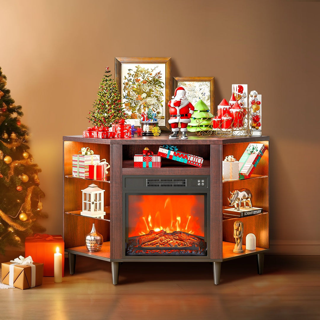 VEVOR Electric Fireplace TV Stand