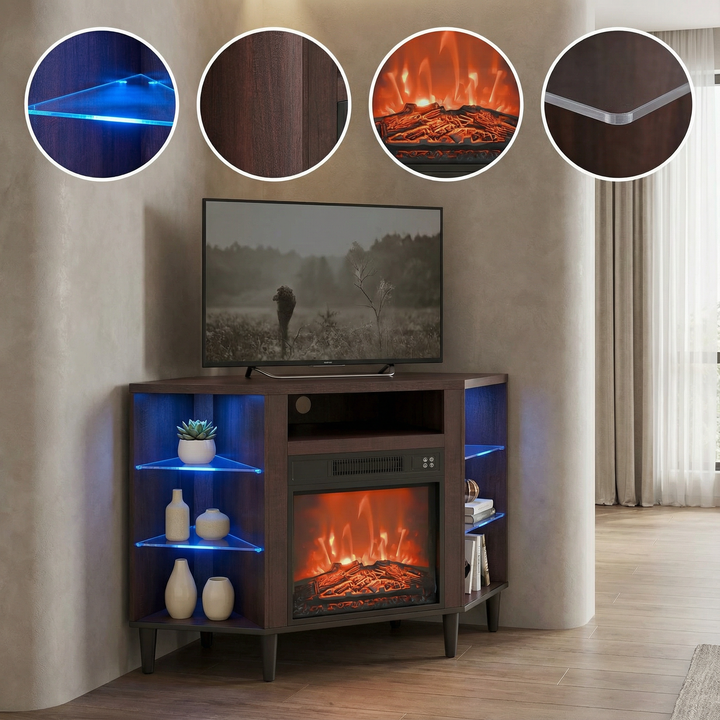 VEVOR Electric Fireplace TV Stand