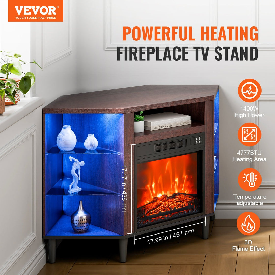 VEVOR Electric Fireplace TV Stand