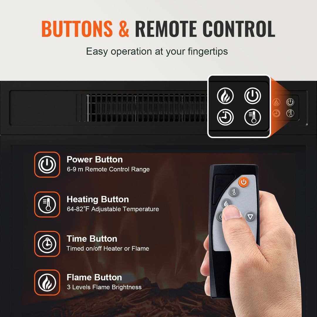 VEVOR Electric Fireplace TV Stand