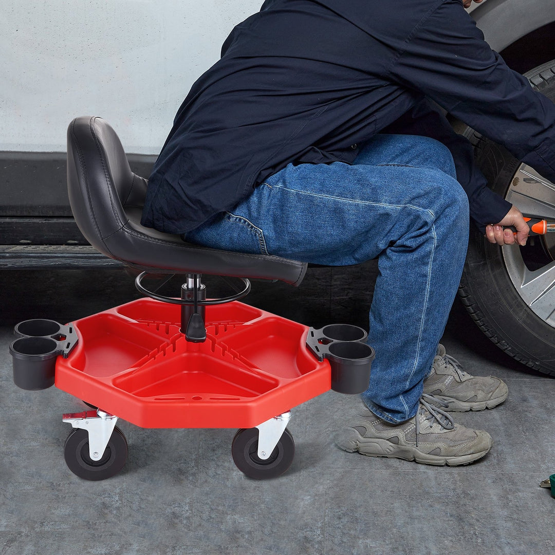 VEVOR Rolling Garage Stool