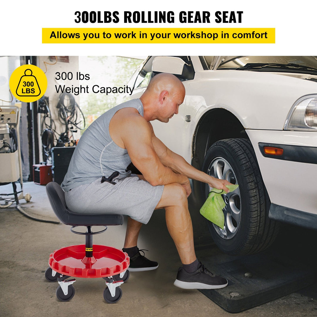 VEVOR Rolling Garage Stool