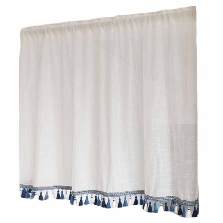 White Café Curtain