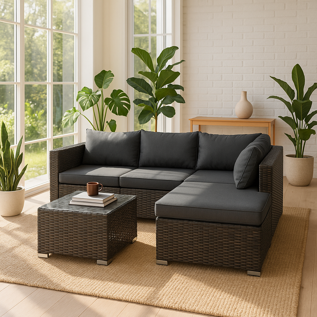 Wicker Patio Furniture Set