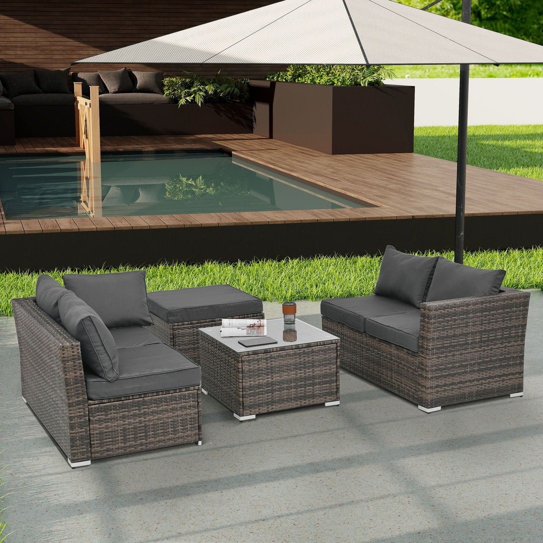 Wicker Patio Furniture Set