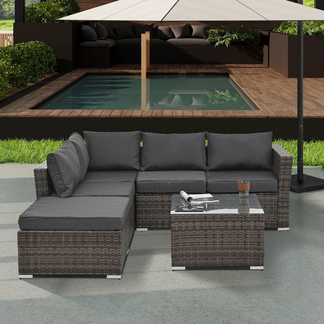 Wicker Patio Furniture Set